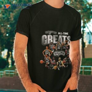 All Time Greats San Antonio Spurs Nba Shirt