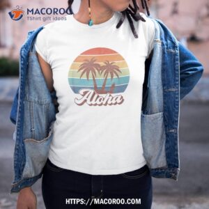 Aloha Hawaii Hawaiian Island Shirt Palm Beach Surfboard Surf Shirt