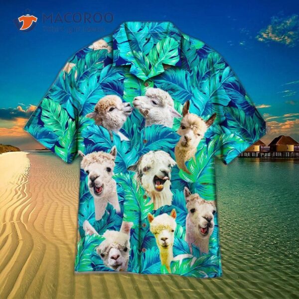 Alpaca Lover’s Hawaiian Shirts