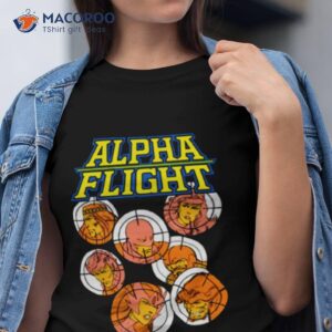 Alpha Flight Team Marvel Shirt