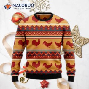 Amazing Chicken Ugly Christmas Sweater