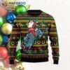 Amazing Cowboy Santa Claus Ugly Christmas Sweater