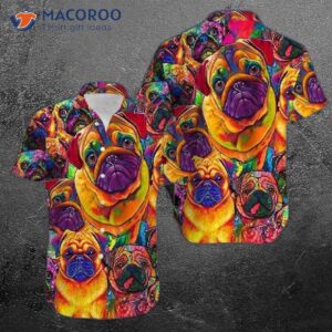 Amazing Galaxy Pug Hawaiian Shirt