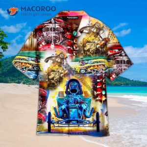 Amazing Hawaiian Car Racing Drag Shirts