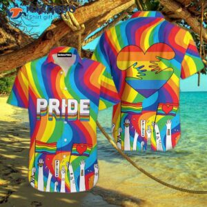 Amazing Lgbt Pride Month Colorful Hawaiian Shirts