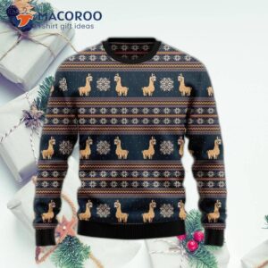 Amazing Llama Ugly Christmas Sweater