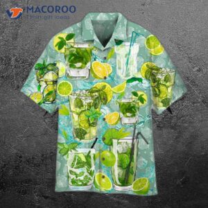 Amazing Mojito Green Lemon Hawaiian Shirts