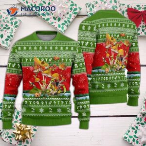 Amazing Mushroom Ugly Christmas Sweater