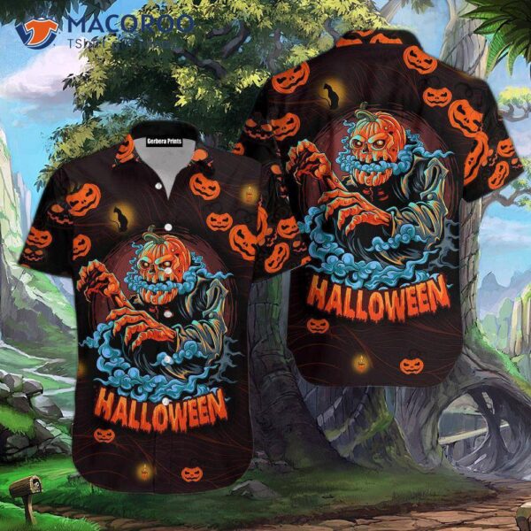 Amazing Pumpkin Halloween Hawaiian Shirts