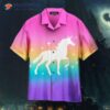 Amazing Rainbow Unicorn Gerbera Hawaiian Shirts
