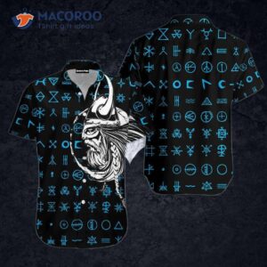 Amazing Viking Black Hawaiian Shirts