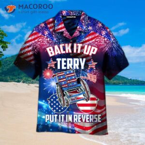 America Celebrates The Fourth Of July With Terry Putting It In Reverse, Fireworks, And Patriotic Hawaiian Shirts To Commemorate Independence Day.