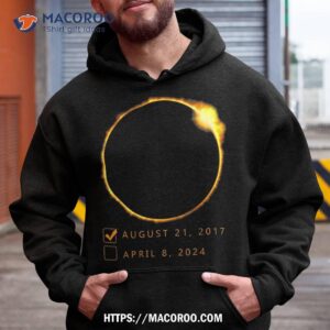 America Eclipse Checklist 4.08.24 Total Solar 2024 Shirt