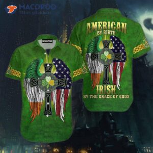 American-born, Irish On St. Patrick’s Day, Hawaiian Shirt