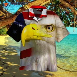 american eagle majestic bald hawaiian shirts 0