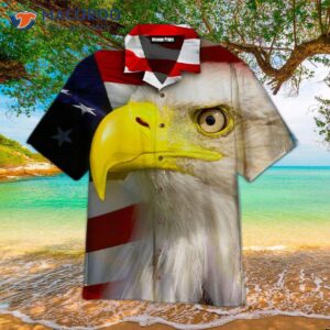 american eagle majestic bald hawaiian shirts 1