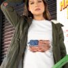 American Flag Background 4th Of July Day Shirt