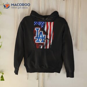 american flag mlb los angeles dodgers shirt hoodie