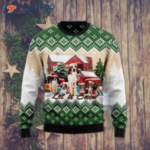 American Foxhound “let It Snow” Ugly Christmas Sweater