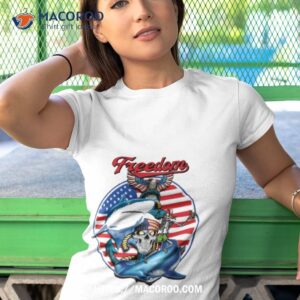 american freedom shark anchor shirt tshirt 1