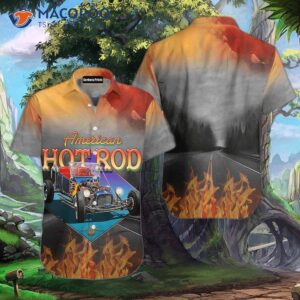American Hot Rod Hawaiian-style Shirt