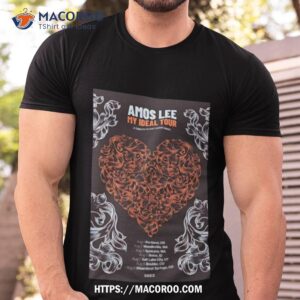 Amos Lee My Ideal 2023 Tour Poster Shirt