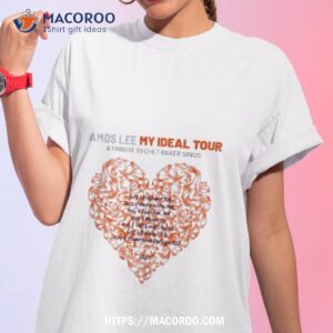 Amos Lee My Ideal Tour 2023 A Tribute To Chet Baker Sings Shirt