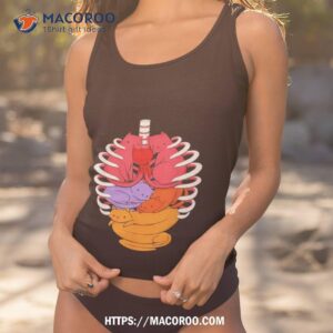 anatomicat human anatomy x ray cashirt tank top 1