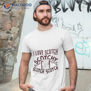 Anchorman I Love Scotch Shirt