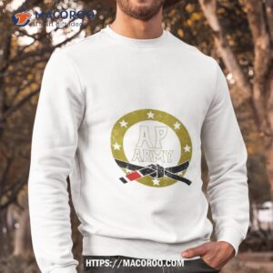 andre petroski army fighshirt sweatshirt