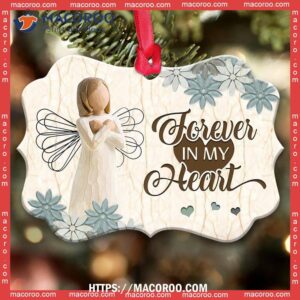 Angel Faith Forever In My Metal Ornament, Hallmark Angel Ornaments