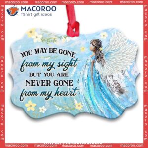 Angel Faith You Are Never Gone From My Metal Ornament, Hallmark Angel Ornaments
