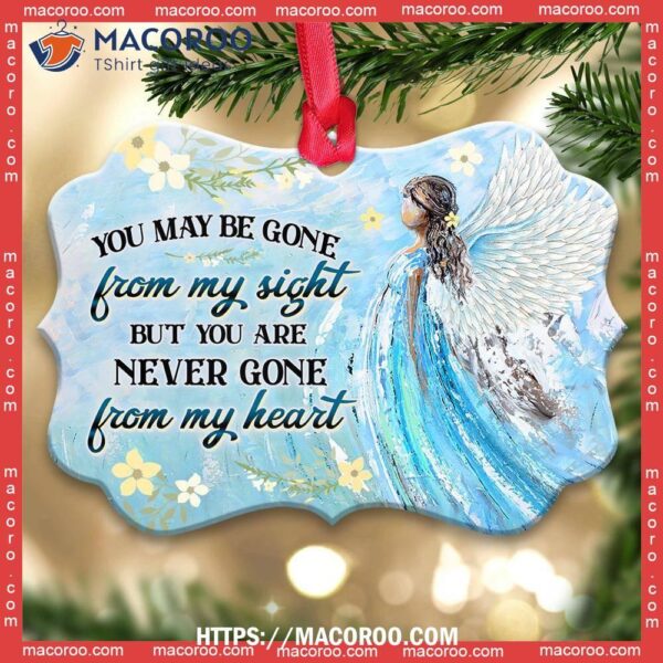 Angel Faith You Are Never Gone From My Metal Ornament, Hallmark Angel Ornaments