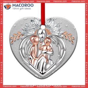 angel have a nice love heart ceramic ornament angel decoration 0