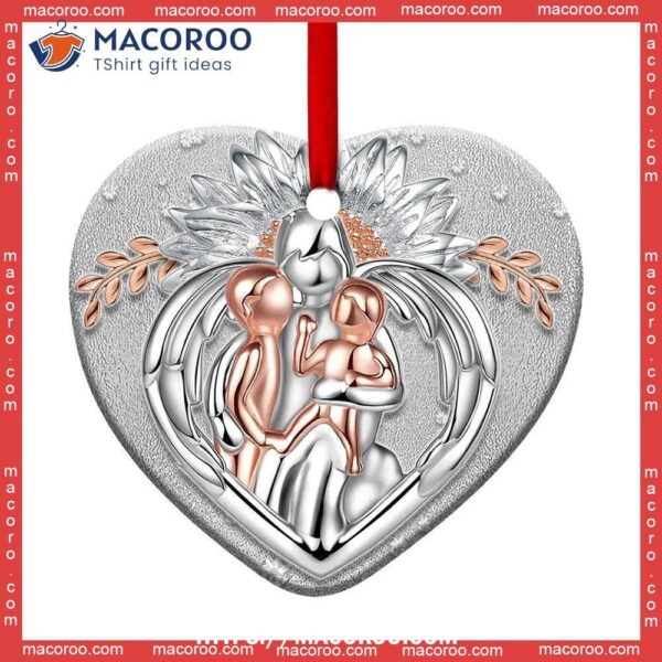 Angel Have A Nice Love Heart Ceramic Ornament, Angel Decoration