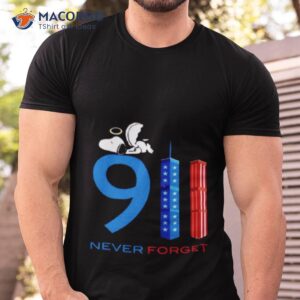 Angel Snoopy Memorial Day Never Forgeshirt