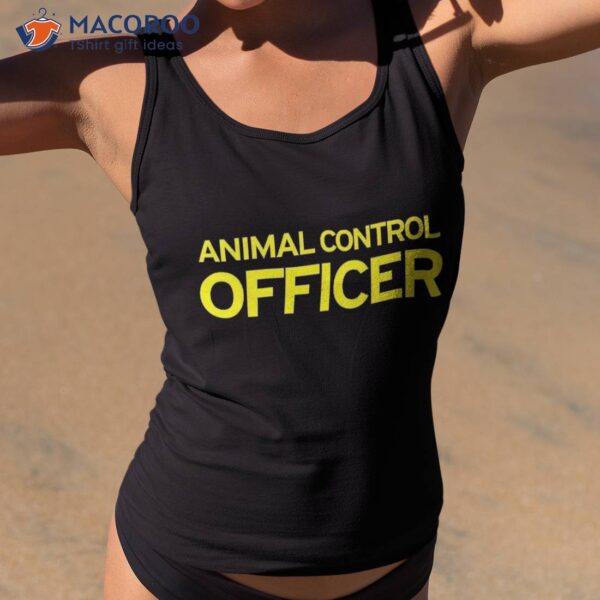 Animal Control Officer Halloween Costume Shirt