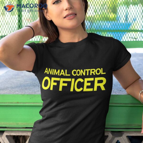 Animal Control Officer Halloween Costume Shirt