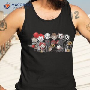 anime halloween scary horror movies christmas shirt tank top 3