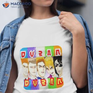Anime Members Of Duran Duran Retro 90s Rock Band Shirt