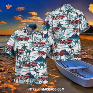 Annapolis, Maryland, Eastport Volunteer Fire Company Hawaiian Shirt