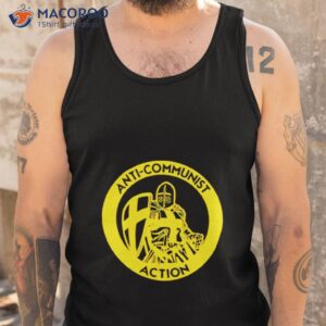 anti communist action shirt tank top