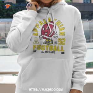 Appalachian State Mountaineers Aj Mebane 2023 Ncaa Football Shirt