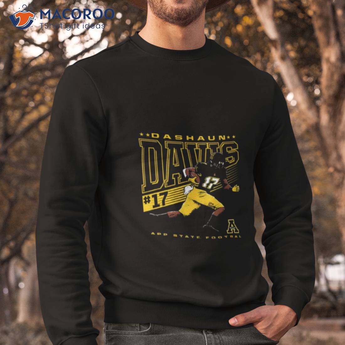 Appalachian State Mountaineers Dashaun Davis 2023 Ncaa Football Shirt Appalachian State Mountaineers Dashaun Davis 2023 Ncaa Football Shirt