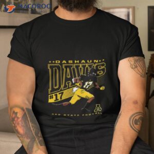 Appalachian State Mountaineers Dashaun Davis 2023 Ncaa Football Shirt