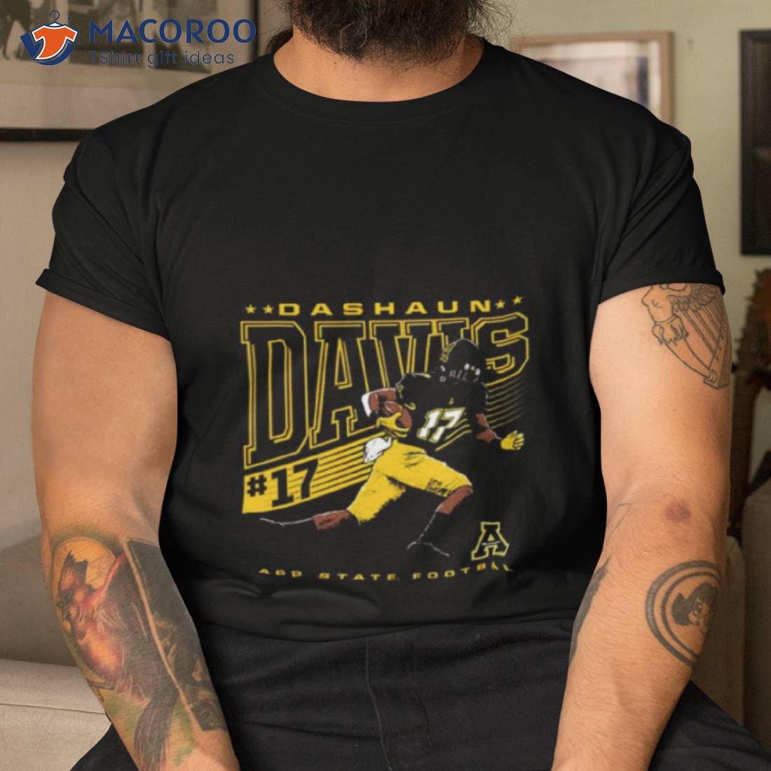 Appalachian State Mountaineers Dashaun Davis 2023 Ncaa Football Shirt Appalachian State Mountaineers Dashaun Davis 2023 Ncaa Football Shirt
