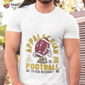 Appalachian State Mountaineers Dyvon Mckinney 2023 Ncaa Football Shirt