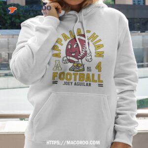 appalachian state mountaineers joey aguilar 2023 ncaa football shirt hoodie