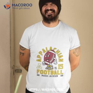 Appalachian State Mountaineers Makai Jackson 2023 Ncaa Football Shirt