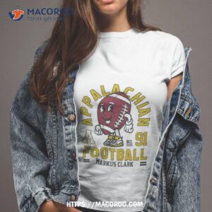appalachian state mountaineers markus clark 2023 ncaa football shirt tshirt 2